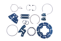 Clutch spring, rivet, wave washer, pull ring