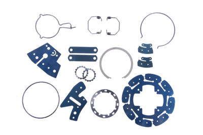 Clutch spring, rivet, wave washer, pull ring